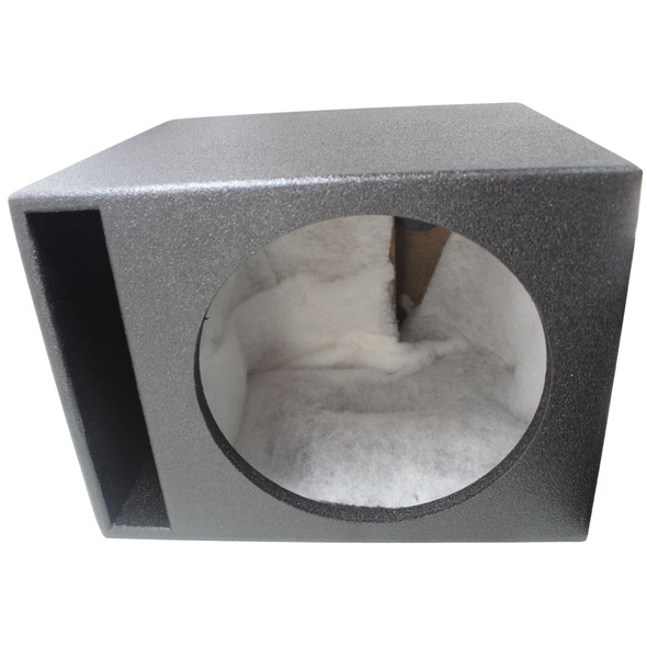 SPEAKER BOX CAR 12" EMPTY BVHD-112BKPU HEAVY DUTY L VENTED ENCLOSURE WITH 1" FACE PIPEMAN'S