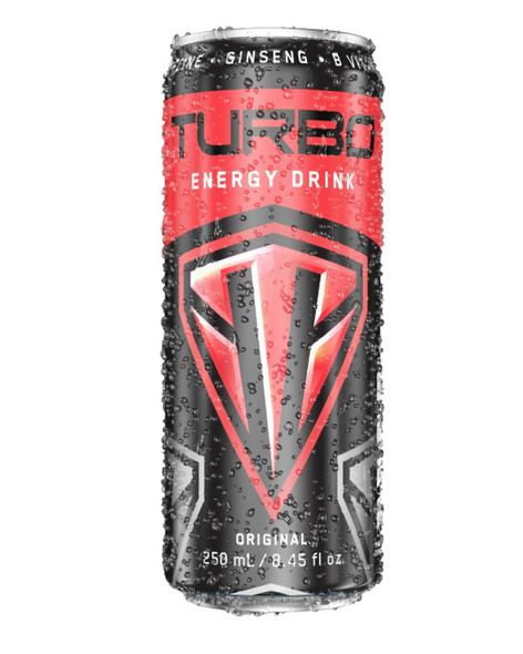 TURBO ORIGINAL ENERGY DRINK CAN 250ml TURBO ORIGINAL ENERGY DRINK CAN 250ml