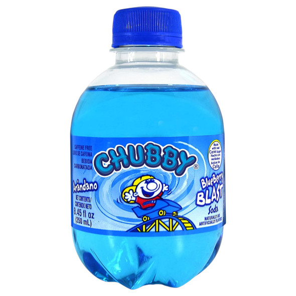 CHUBBY BLUEBERRY BLAST SODA 250ML CHUBBY BLUEBERRY BLAST SODA 250ML