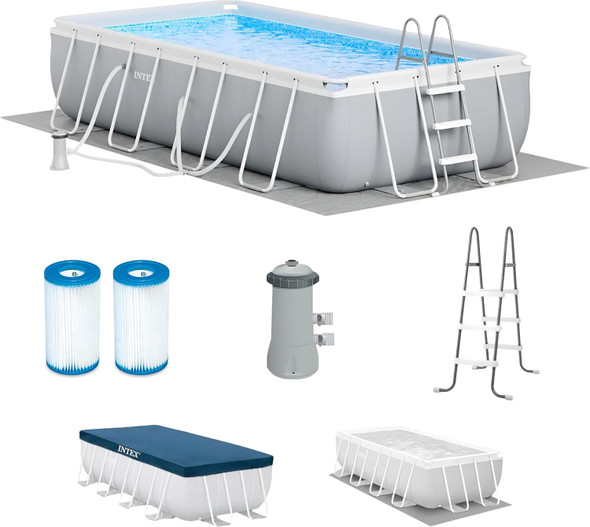 POOL INTEX 26791EH PRISM FRAME 16FT X 8FT X 42"