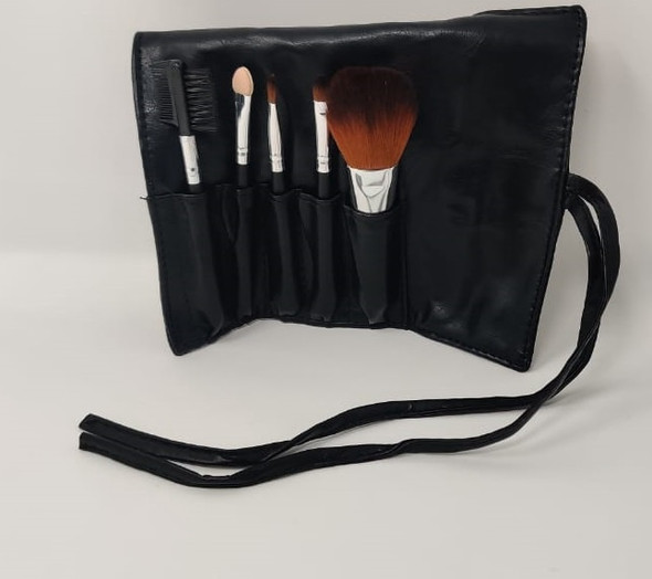 Makeup Brush Set SM91 In Leather Case 5pcs Makeup Brush Set SM91 In Leather Case 5pcs