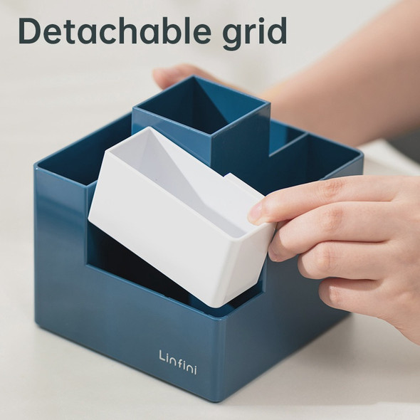 STATIONERY PEN HOLDER DESK ORGANIZER DELI Z072 PEN CUP