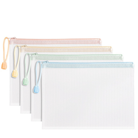 STATIONERY ZIP BAG DELI 63480A SOLD EACH