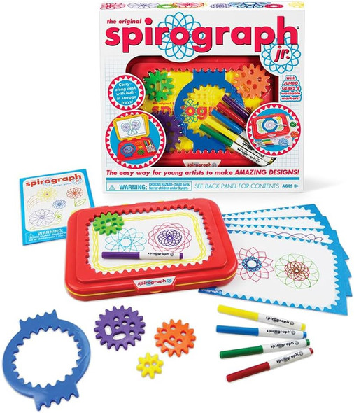 Toy Spirograph Jr. Jumbo Sized Gears Classic