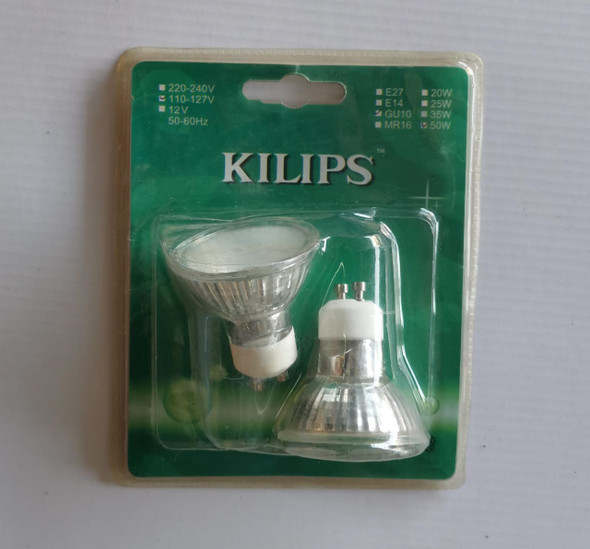 BULB HALOGEN 2PCS MR16/GU10 JDR 110V 50W E27 SC BULB HALOGEN 2PCS MR16/GU10 JDR 110V 50W E27 SC
