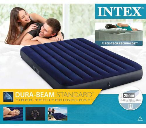 MATTRESS AIR INTEX 64759 60" X 80" X 10" 25CM 2PERSON