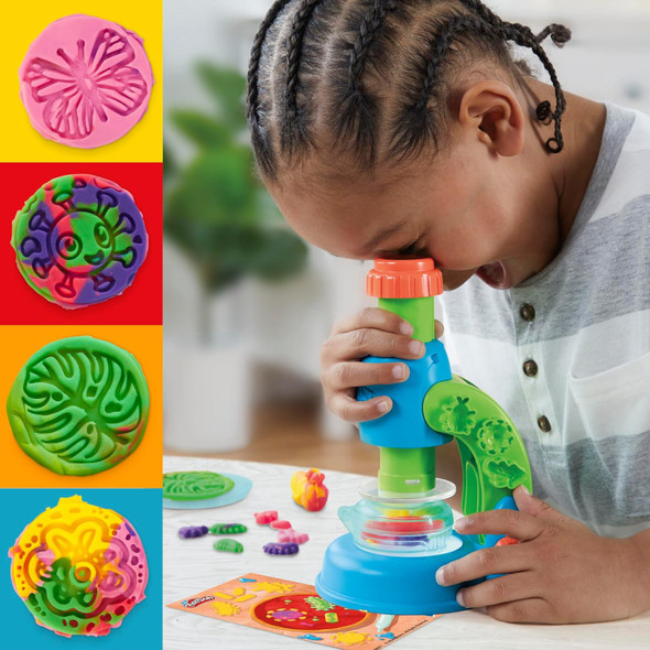 Toy Play-Doh Light & Look Microscope