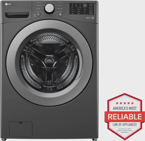 WASHING MACHINE LG WM3470CM BLACK 5CF ENGLISH
