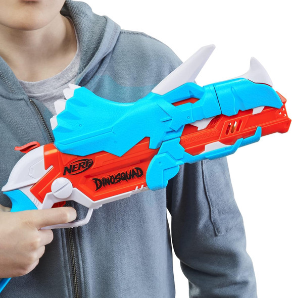 Toy Nerf Dart Blaster DinoSquad Tricera-Blast