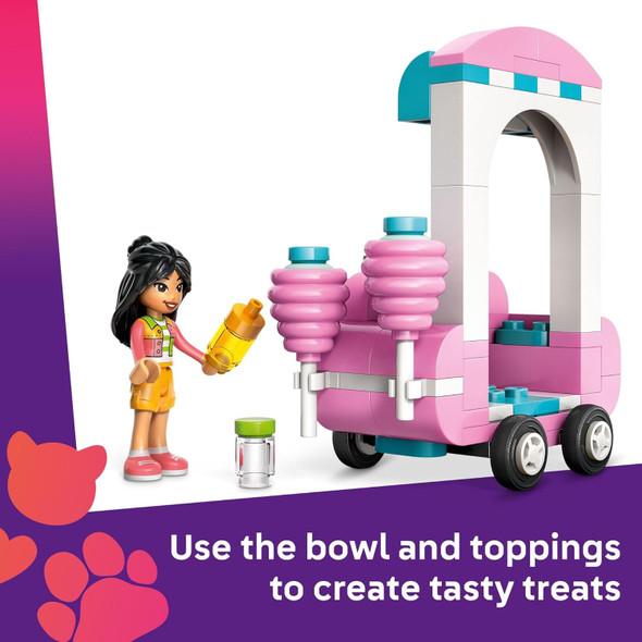 Toy LEGO Friends Cotton Candy Stand & Scooter 110pcs 42643