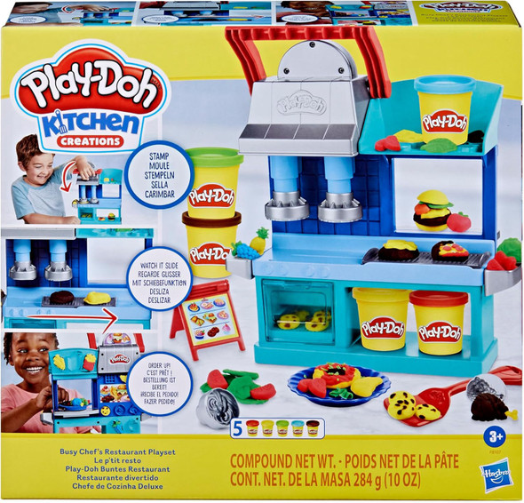 Toy Play-Doh Kitchen Creations Busy Chef's Restaurant Set Toy Play-Doh Kitchen Creations Busy Chef's Restaurant Set