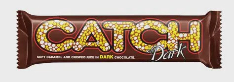 CATCH SOFT CARMEL AND CRISPED RICE IN DARK CHOCOLATE 50g 1.76oz