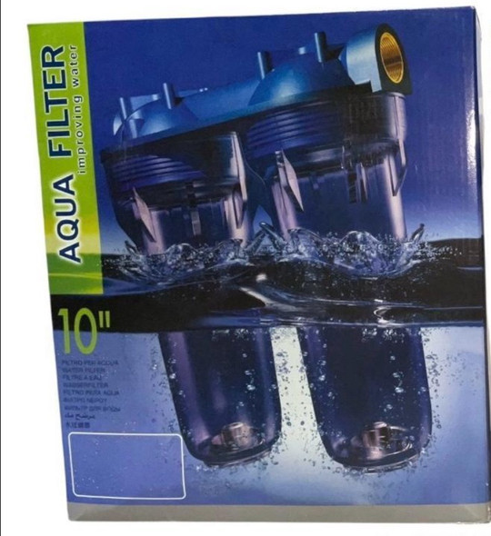 WATER FILTER COMP DOUBLE LUCKY HOME GLQ-6281-Y53 10" WATER FILTER COMP DOUBLE LUCKY HOME GLQ-6281-Y53 10"