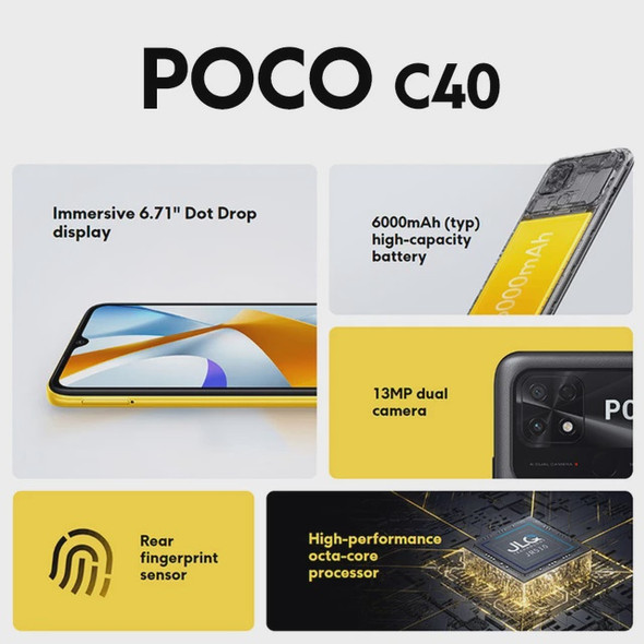 CELLPHONE POCO C40 220333QPG 32GB