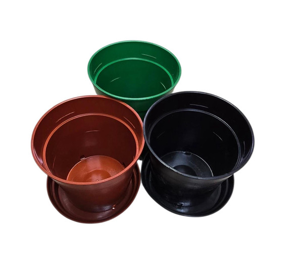 PLANT POT 6" OMNI  WITH BOTTOM