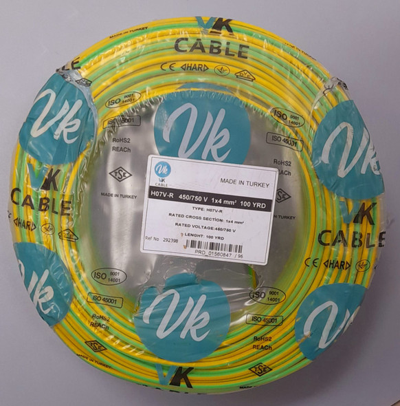 CABLE 4MM 1C TURKEY VK/SENA ROLL