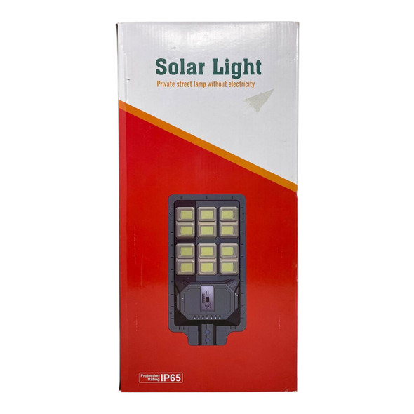 LIGHT SOLAR STREET LED 300W J.F.N.V 12CELL IP65 6500K  WITH POLE LIGHT SOLAR STREET LED 300W J.F.N.V 12CELL IP65 6500K  WITH POLE