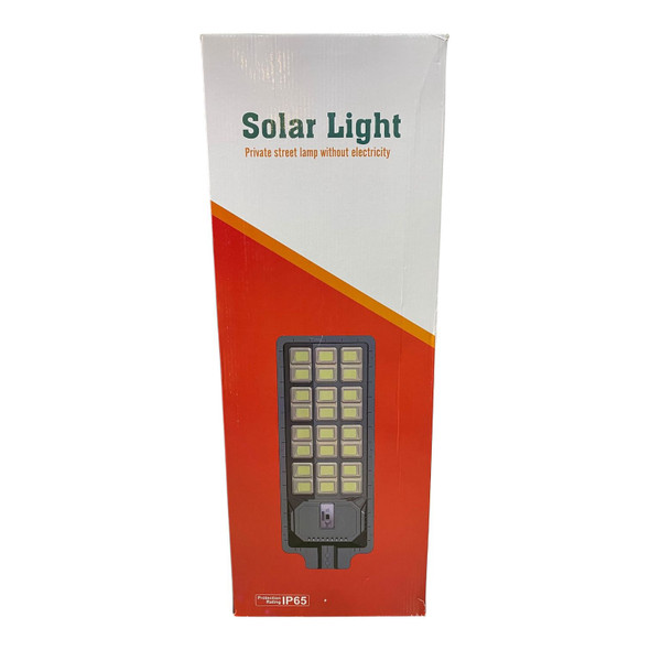 LIGHT SOLAR STREET LED 600W J.F.N.V 24CELL IP65 6500K WITH POLE LIGHT SOLAR STREET LED 600W J.F.N.V 24CELL IP65 6500K WITH POLE