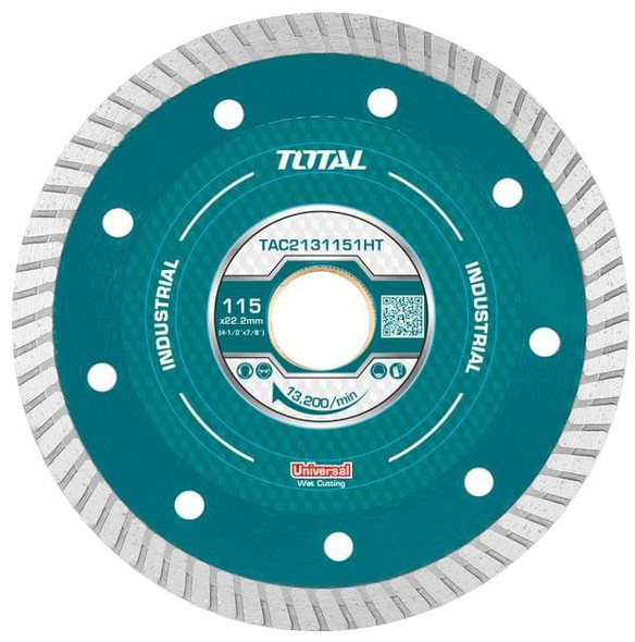 DISC 4 1/2" TOTAL TAC2131151HT DIAMOND ULTRA 115MM