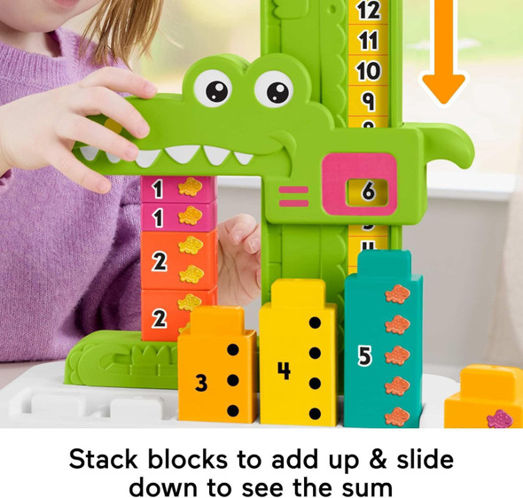 Toy Fisher-Price Preschool Learning Toy Adding Alligator Toy Fisher-Price Preschool Learning Toy Adding Alligator