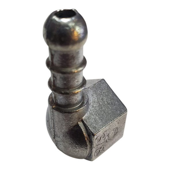 GAS STOVE ADAPTOR FEMALE SILVER 3/8 SMALL MABE