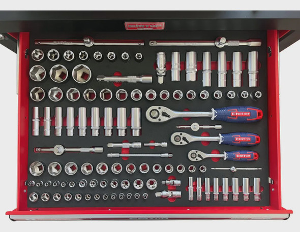 TOOL SET CHEST 328PCS EMTOP EHTS03281 7-LAYER