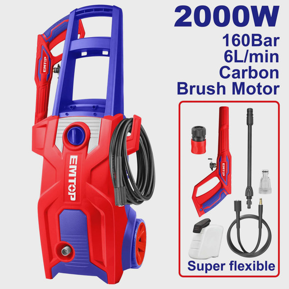 PRESSURE WASHER EMTOP ULHPW2011 ELECTRIC 2000W