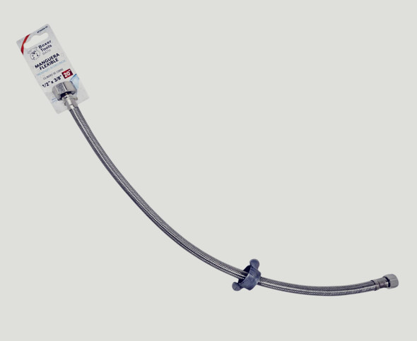 FLEX HOSE 1/2" X 3/8" X 20" METAL BOXER TOOLS NT1665A-02 FLEX HOSE 1/2" X 3/8" X 20" METAL BOXER TOOLS NT1665A-02