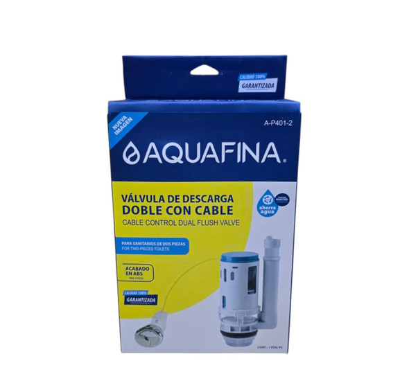 CISTERN FITTING KIT DUAL FLUSH AQUAFINA A-P401-2 CISTERN FITTING KIT DUAL FLUSH AQUAFINA A-P401-2