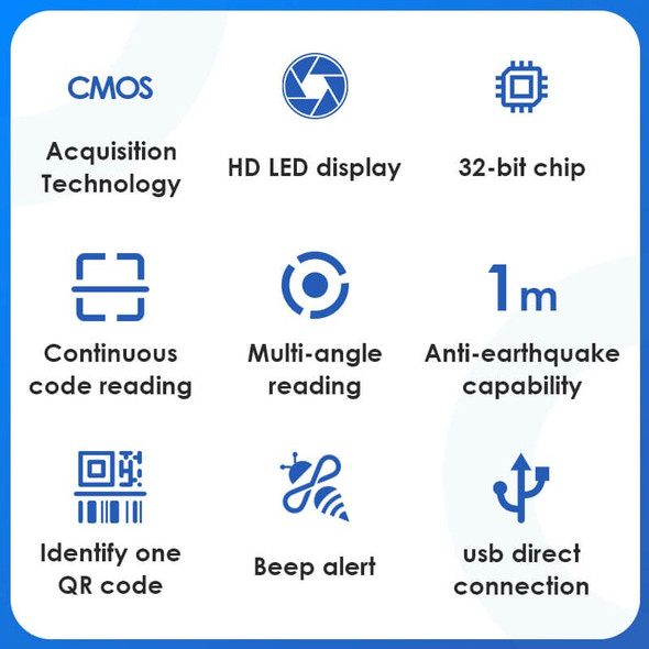 DELI STAND BARCODE SCANNER S231 DELI STAND BARCODE SCANNER S231