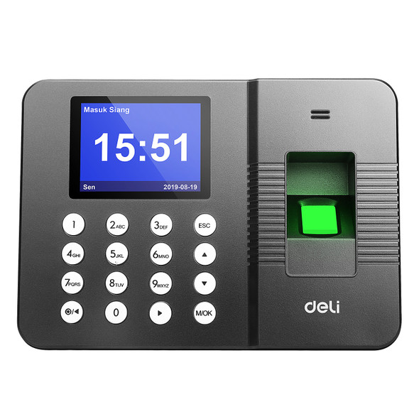 ATTENDANCE MACHINE FINGERPRINT DELI 3960