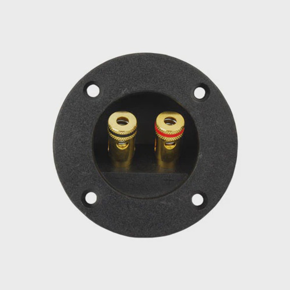SPEAKER TERMINAL SMALL ROUND TE-24G SCREW-IN GOLD NIPPON AMERICA