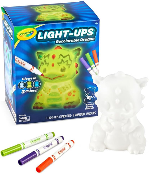 Toy Crayola Light Ups Recolorable Dragon Toy Crayola Light Ups Recolorable Dragon