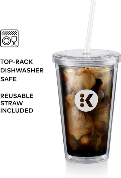 Travel Mug Keurig Iced Tumbler 16oz Reusable Travel Mug Keurig Iced Tumbler 16oz Reusable