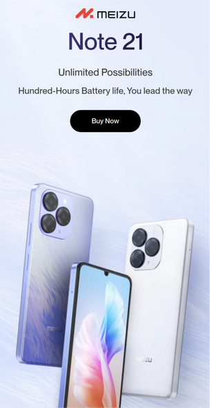 CELLPHONE MEIZU NOTE 21 M411H 256GB TITAN BLUE CELLPHONE MEIZU NOTE 21 M411H 256GB TITAN BLUE