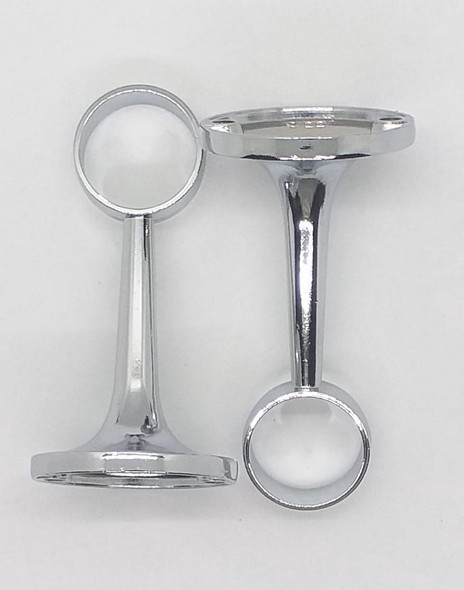 CURTAIN ROD HOLDER 22MM NICKLE PAIR