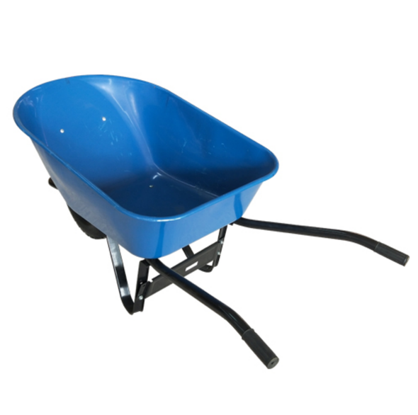 WHEEL BARROW CRAFTEK BLUE TRAY BLACK FRAME 150KG GTW-WB6037