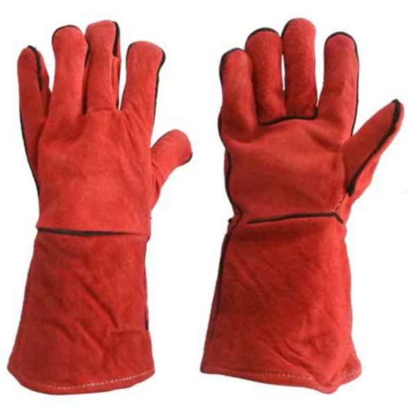 GLOVES WELDERS 14" WOTECT RED LEATHER GSH-WWG2100