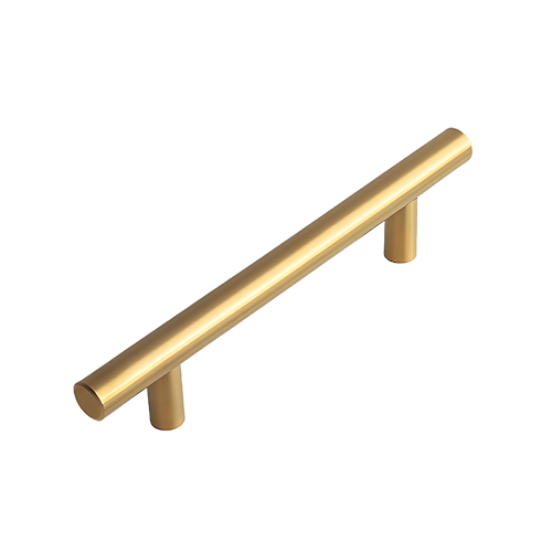 HANDLE T BAR PULL 6" GOLD LIGHT DOR739353 (96MM 3.78")