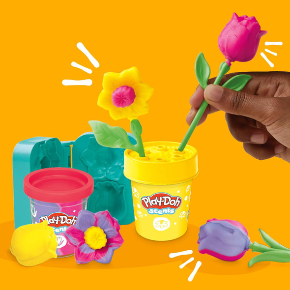 Toy Play-Doh Tulips & Daffodils Flower