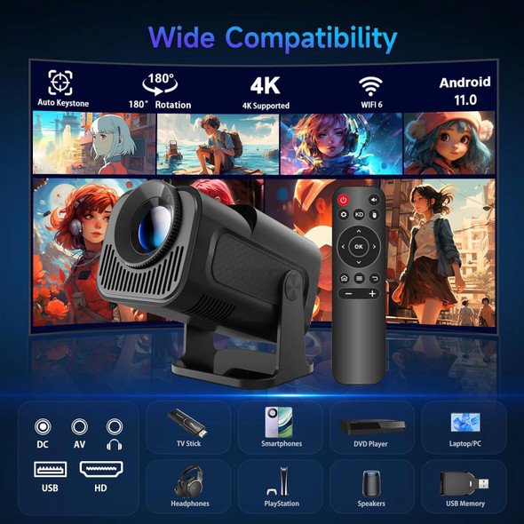 PROJECTOR HY320MINI SMART ANDROID 11