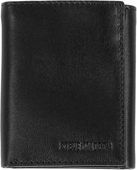 Wallet Men Steve Madden Trifold Black