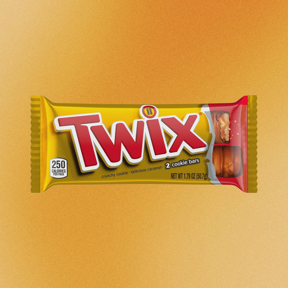 TWIX 2 COOKIE BAR 1.79OZ 50.7G