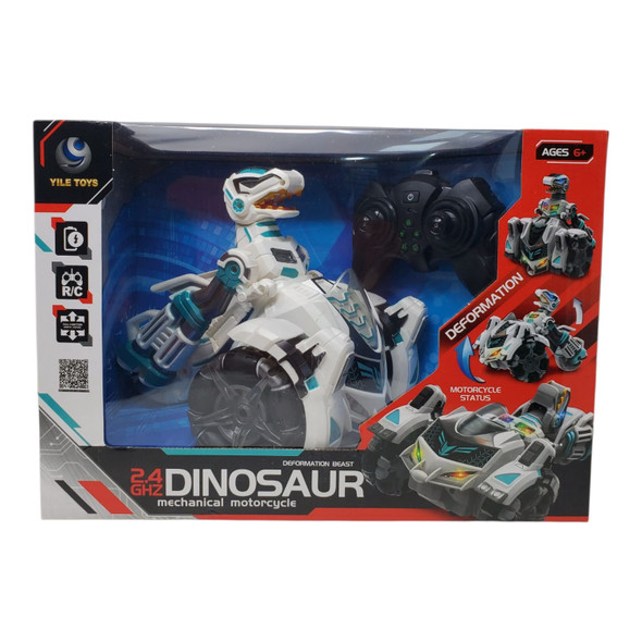 TOY DINOSAUR MECHANICAL MOTORCYCLE REMOTE CONTROL 2025-124