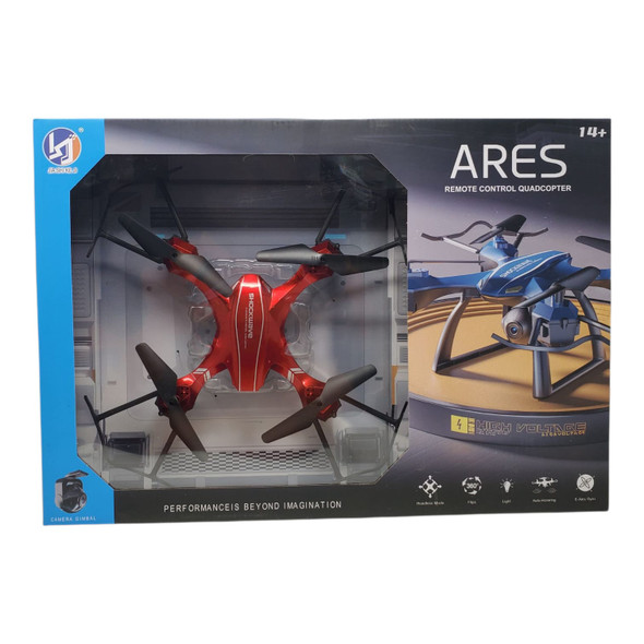 TOY DRONE ARES REMOTE CONTROL QUADCOPTER 2025-153 TOY DRONE ARES REMOTE CONTROL QUADCOPTER 2025-153