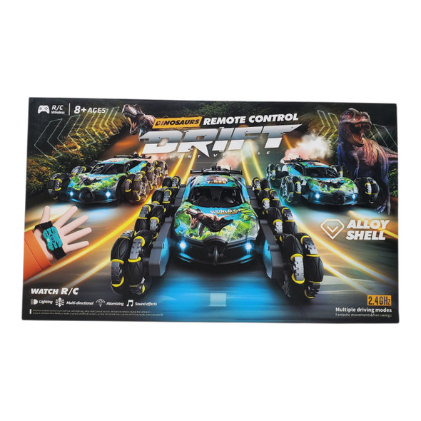 TOY STUNT VEHICLE DINOSAURS DRIFT REMOTE CONTROL 2025-255 TOY STUNT VEHICLE DINOSAURS DRIFT REMOTE CONTROL 2025-255