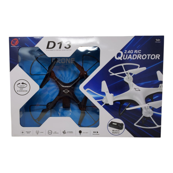 TOY DRONE 6CH REMOTE CONTROL QUAD COPTER HL281