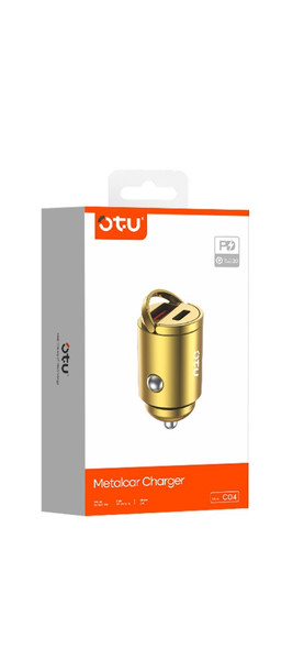 CHARGER CAR OTU C04 METAL CAR CHARGER 3.0A CHARGER CAR OTU C04 METAL CAR CHARGER 3.0A