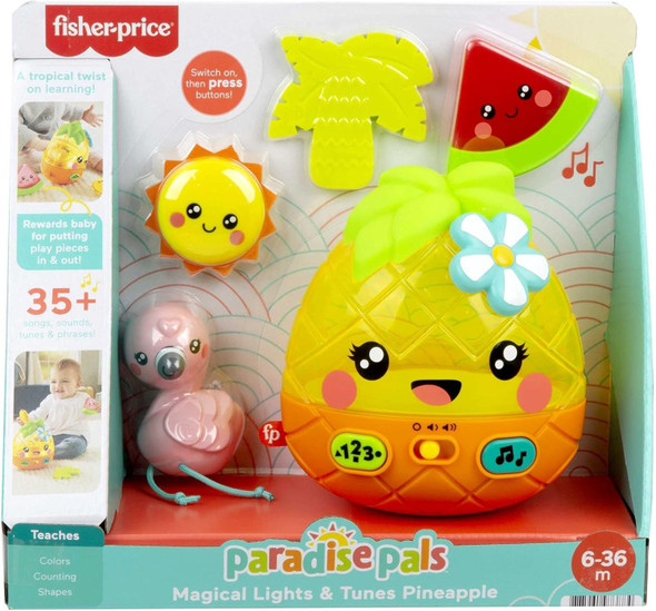 Toy Fisher-Price Paradise Pals Magical Lights & Tunes Pineapple