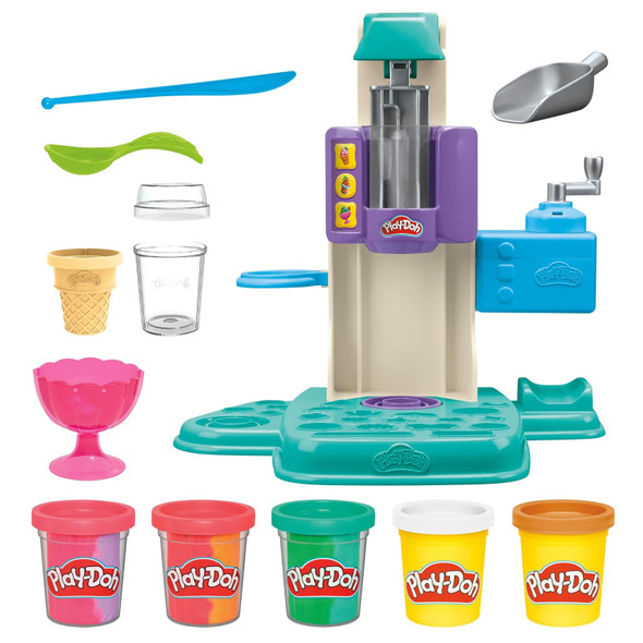 Toy Play-Doh Rainbow Swirl Ice Cream Playset